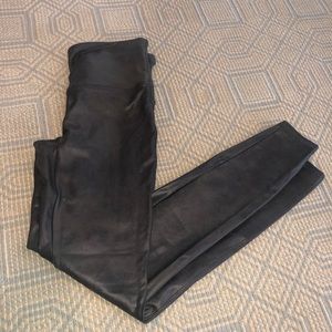 Spanx faux leather leggings